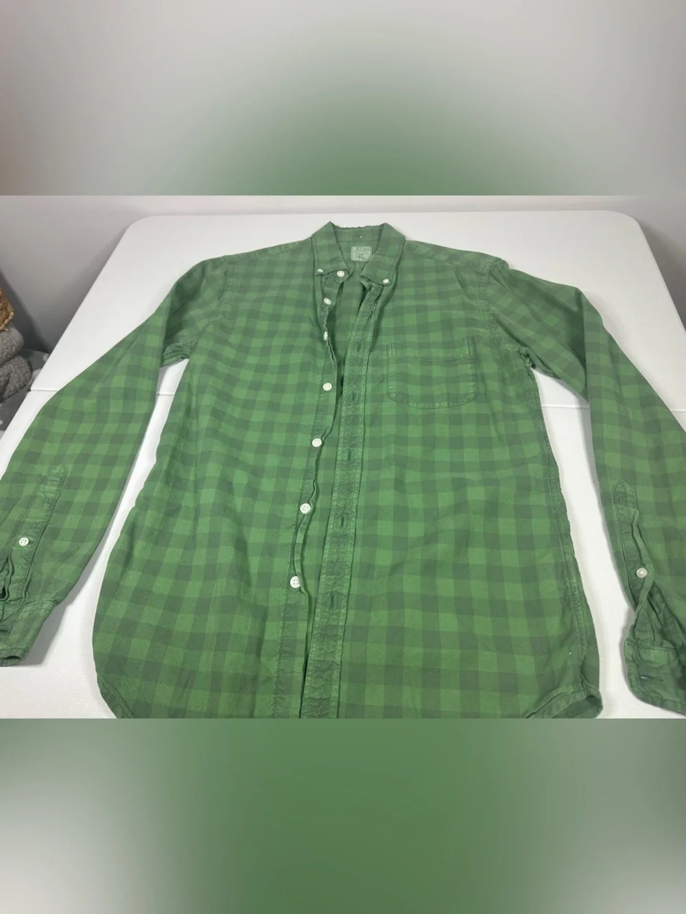 J. Crew Plaid Button Down Shirt